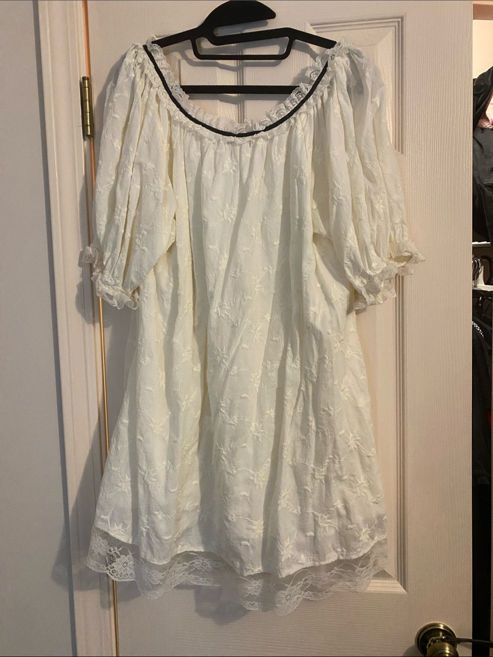 Free People Juno Mini Dress, tea/black tie - Picture 5 of 6